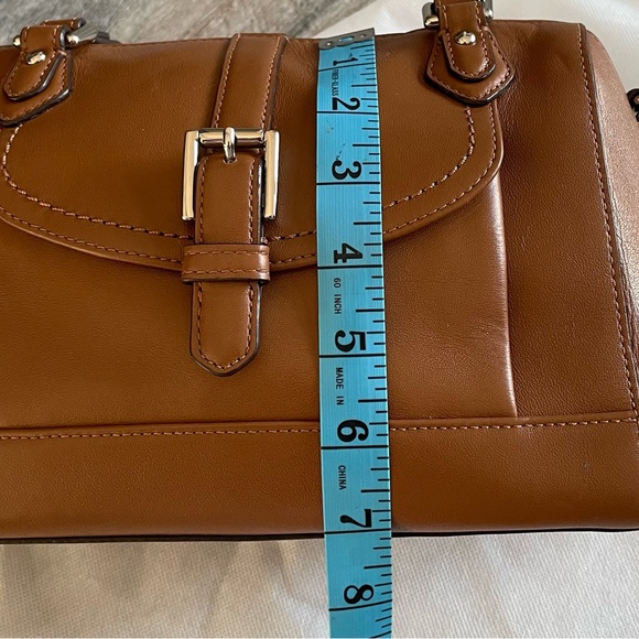 Coach Charlie Jessa Leather Handbag/Satchel